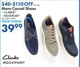 Boscov's Mens Casual Shoes offer