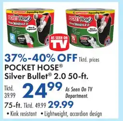 Boscov's POCKET HOSE Silver Bullet 2.0 50-ft offer