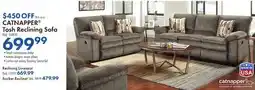Boscov's CATNAPPER Tosh Reclining Sofa offer