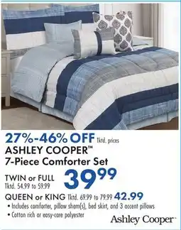Boscov's ASHLEY COOPER 7-Piece Comforter Set offer