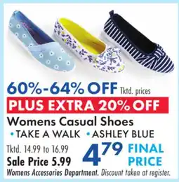 Boscov's Womens Casual Shoes offer