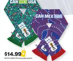 CVS FIFA licensed scarfs offer