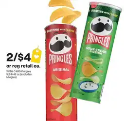 CVS Pringles 5.2-6.42 oz (excludes Mingles) offer