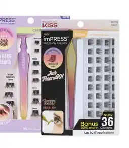 CVS Kiss imPRESS false eyelash kits offer