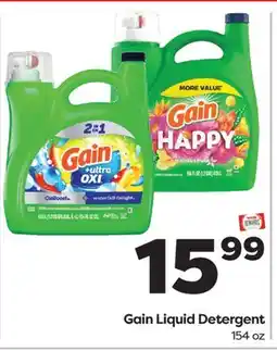 Weis Markets Gain Liquid Detergent offer