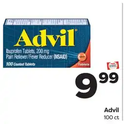 Weis Markets Advil offer
