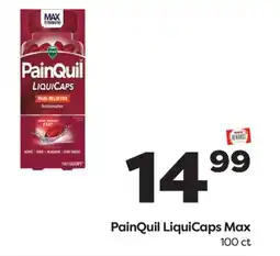 Weis Markets PainQuil LiquiCaps Max offer