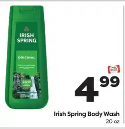 Weis Markets Irish Spring Body Wash offer