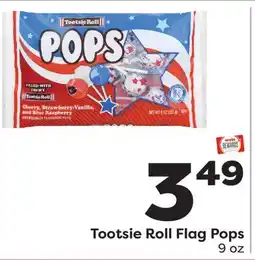 Weis Markets Tootsie Roll Flag Pops offer