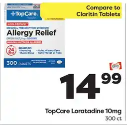 Weis Markets TopCare Loratadine 10mg offer
