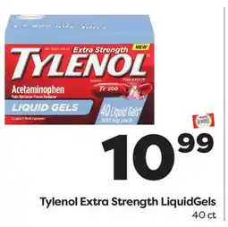 Weis Markets Tylenol Extra Strength LiquidGels offer