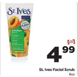 Weis Markets St. Ives Facial Scrub offer