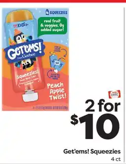 Weis Markets Get'emS! Squeezies offer