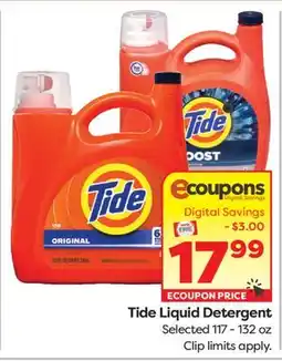 Weis Markets Tide Liquid Detergent offer
