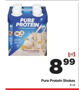 Weis Markets Pure Protein Shakes offer