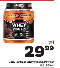 Weis Markets Body Fortress Whey Protein Powder offer