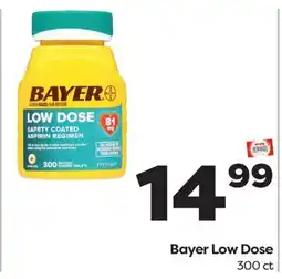 Weis Markets Bayer Low Dose offer