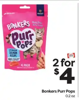 Weis Markets Bonkers Purr Pops offer