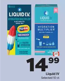 Weis Markets Liquid IV offer