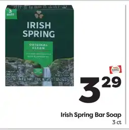 Weis Markets Irish Spring Bar Soap offer