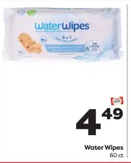 Weis Markets Water Wipes offer