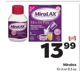 Weis Markets Miralax offer