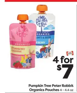 Weis Markets Pumpkin Tree Peter Rabbit Organics Pouches offer
