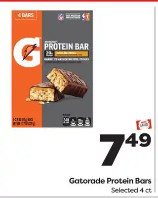 Weis Markets Gatorade Protein Bars offer