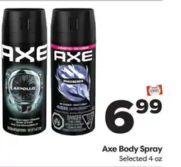 Weis Markets Axe Body Spray offer