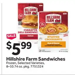 Stop&Shop Hillshire Farm Sandwiches offer