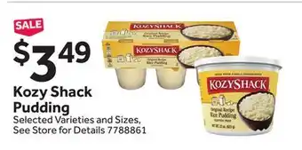 Stop&Shop Kozy Shack Pudding offer