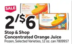 Stop&Shop Stop & Shop Concentrated Orange Juice offer