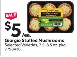 Stop&Shop Giorgio Stuffed Mushrooms offer