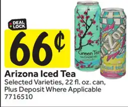 Stop&Shop Arizona Iced Tea offer