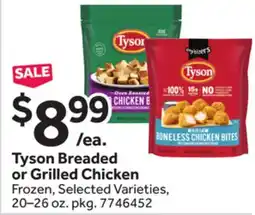 Stop&Shop Tyson Breaded or Grilled Chicken offer