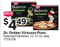 Stop&Shop Dr. Oetker Virtuoso Pizza offer