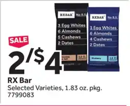 Stop&Shop RX Bar offer