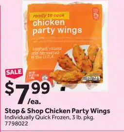 Stop&Shop Stop & Shop Chicken Party Wings offer