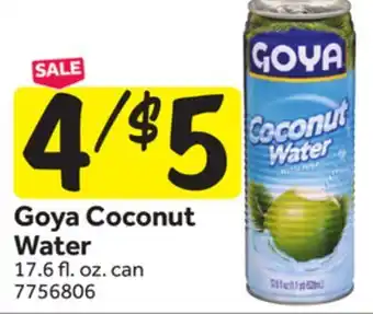 Stop&Shop Goya Coconut Water offer