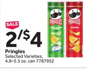 Stop&Shop Pringles offer
