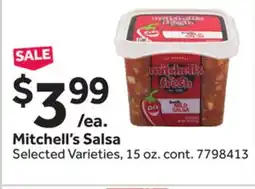 Stop&Shop Mitchell's Salsa offer