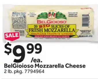 Stop&Shop BelGioioso Mozzarella Cheese offer