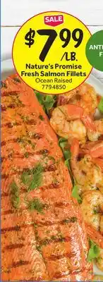 Stop&Shop Nature's Promise Fresh Salmon Fillets offer