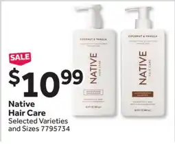 Stop&Shop Native Hair Care offer
