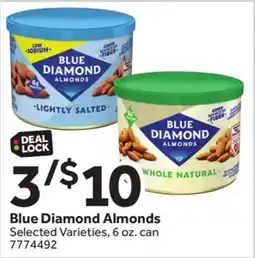 Stop&Shop Blue Diamond Almonds offer