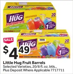 Stop&Shop Little Hug Fruit Barrels offer