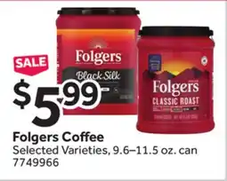 Stop&Shop Folgers Coffee offer