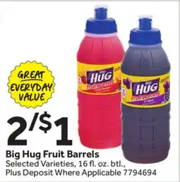 Stop&Shop Big Hug Fruit Barrels offer