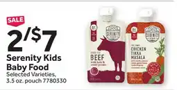 Stop&Shop Serenity Kids Baby Food offer