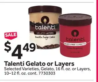 Stop&Shop Talenti Gelato or Layers offer